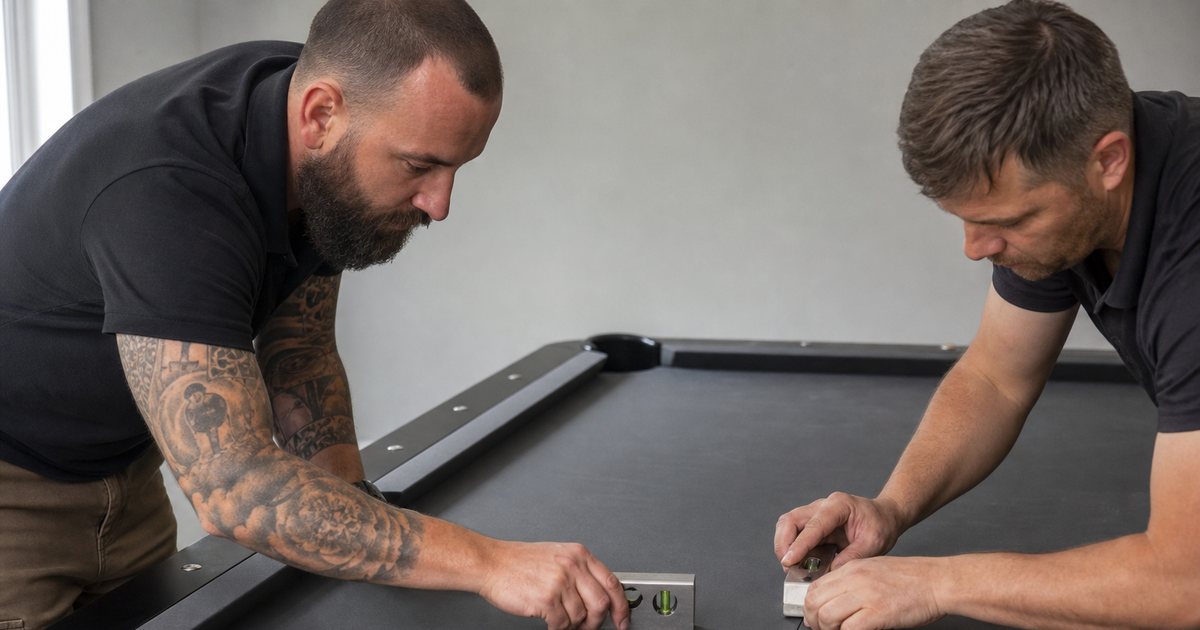 Does professional installation genuinely matter for an heirloom grade slate billiard table?